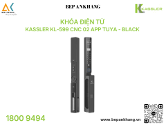 Khóa điện tử Kassler KL-599 CNC 02 App Tuya - Black 